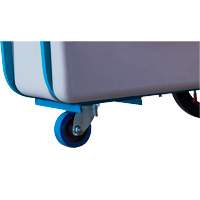 Chariot basculeur en acier, Poly&eacute;thyl&egrave;ne, 0,625 vg³, Capacit&eacute; de charge de 850 lb Ontario Packaging