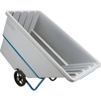 Tilt Truck, Polyethylene, 1.1 cu. yd., 2000 lbs. Load Capacity Ontario Packaging