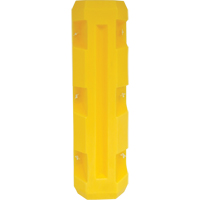 Slim Column Protector, 3" x 3" Inside Opening, 12" L x 12" W x 42" H, Yellow MO036 | Ontario Packaging