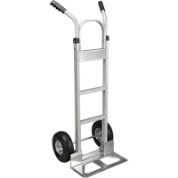 Knocked Down Hand Truck, Dual Handle, Aluminum, 50-5/8" Height, 500 lbs. Capacity Ontario Packaging
