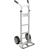 Knocked Down Hand Truck, Dual Handle, Aluminum, 50-5/8" Height, 500 lbs. Capacity Ontario Packaging