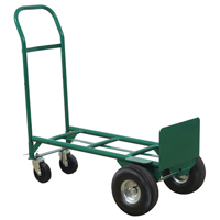 Greenline Economical Convertible Hand Truck, Steel, 600 lbs. Capacity Ontario Packaging
