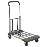 Telefolding Platform Truck, Aluminum, 330 lbs., 29-1/2" L x 17-1/2" W, 36-1/2" High Ontario Packaging