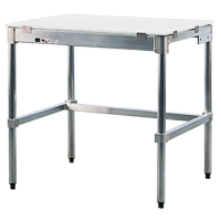 Poly-Top Workbench, 36" W x 24" D x 35-1/2" H, 2000 lbs. Capacity MO487 | Ontario Packaging