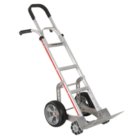 Self-Stabilizing Hand Truck, Combination Handle, Aluminum, 55'' Height, 500 lbs. Capacity Ontario Packaging