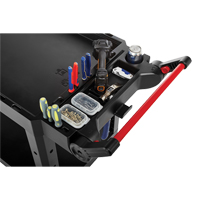 Heavy-Duty Adaptable Utility Cart, 2 Tiers, 17-3/4" x 36" x 46-1/5", 500 lbs. Capacity Ontario Packaging