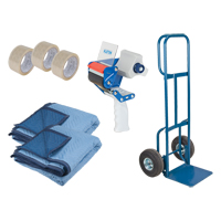 Moving Kit, P-Handle Handle, Steel, 50" Height, 700 lbs. Capacity Ontario Packaging