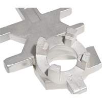 Drum Wrench, 3/4"/2" Opening, 9-1/2" Handle, Stainless Steel Ontario Packaging