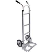 Knocked Down Hand Truck, Dual Handle, Aluminum, 50-5/8" Height, 500 lbs. Capacity Ontario Packaging