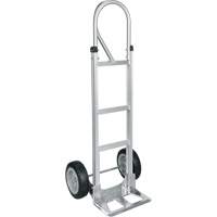 Knocked Down Hand Truck, P-Handle Handle, Aluminum, 52-1/8" Height, 500 lbs. Capacity Ontario Packaging