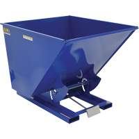 Conteneur autobasculeur, Acier, 2 vg³, Bleu Ontario Packaging