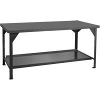 Heavy-Duty Workbench, 48" W x 30" D x 34" H, 4000 lbs. Capacity Ontario Packaging