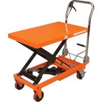 Hydraulic Scissor Lift Table, 32" L x 19-3/4" W, Steel, 660 lbs. Capacity MP006 | Ontario Packaging
