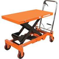 Hydraulic Scissor Lift Table, 39-1/2" L x 20" W, Steel, 1650 lbs. Capacity MP010 | Ontario Packaging