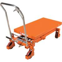 Hydraulic Scissor Lift Table, 40" L x 20 " W, Steel, 2200 lbs. Capacity MP011 | Ontario Packaging
