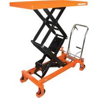 Hydraulic Scissor Lift Table, 48" L x 24" W, Steel, 1540 lbs. Capacity MP012 | Ontario Packaging