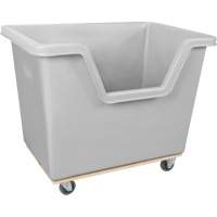 Easy Access Box Truck, Polyethylene, 45-3/4" L x 31-1/4" W x 37-3/4" H, 22 cu. ft. Volume, 1000 lbs. Capacity Ontario Packaging