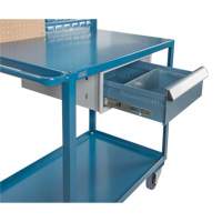 Mobile Service Cart, 2 Tiers, 24" W x 57" H x 40" D, 1200 lbs. Capacity Ontario Packaging
