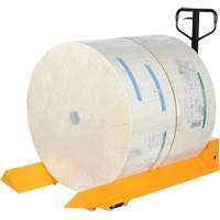 Transpalette pour matériaux en rouleaux, Acier, 48" lo x 7,5" la, Capacité 4000 lb MP129 | Ontario Packaging