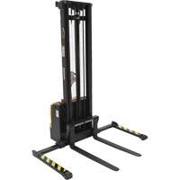 Double Mast Stacker, Electric Operated, 2200 lbs. Capacity, 150" Max Lift MP141 | Ontario Packaging