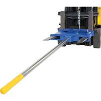 Forklift Carpet Pole, 108-1/2" Length, Fork Mount, 2500 lbs. Capacity MP200 | Ontario Packaging