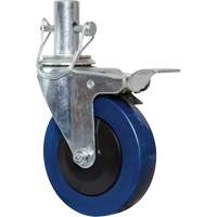 Mini roulette de 4" avec goupille verrouillable Ontario Packaging