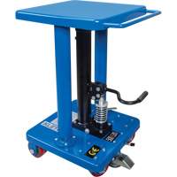 Hydraulic Work Table, 18" L x 18" W, Steel, 500 lbs. Capacity MP535 | Ontario Packaging