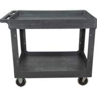 Chariot utilitaire pour l'entretien, 2 tiers, 24-5/8" x 32-1/2" x 40", Capacit&eacute; 550 lb Ontario Packaging