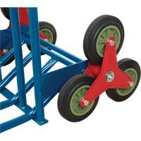 Stair Climbing Hand Truck, Steel Frame, 23-3/4" W x 45-5/8" H, 300 lbs. Capacity Ontario Packaging