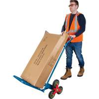 Stair Climbing Hand Truck, Steel Frame, 23-3/4" W x 45-5/8" H, 300 lbs. Capacity Ontario Packaging