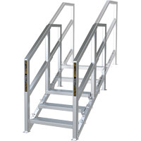 3-5 Step Telescopic Aluminum Smart Stairs Ontario Packaging