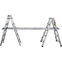 Telescoping Multi-Position Ladder, Aluminum, 300 lbs., CSA Grade 1A Ontario Packaging