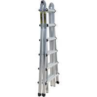 Telescoping Multi-Position Ladder, Aluminum, 300 lbs. Ontario Packaging
