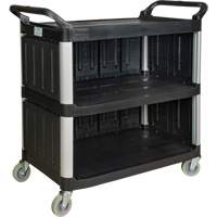 Chariot utilitaire, 3 tiers, 19-3/4" x 37-1/2" x 40-1/4", Capacit&eacute; 250 lb Ontario Packaging