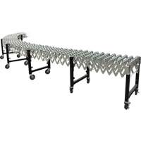 Expandable Conveyor, 23" W x 24' L, 200 lbs. per lin. ft. Capacity Ontario Packaging
