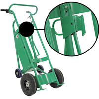 Powered Drum Hand Truck with Pneumatic Wheels Ontario Packaging