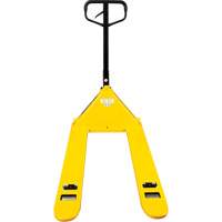 Steel Wheel Pallet Truck, Steel, 48" L x 27" W, 5500 lbs. Capacity Ontario Packaging