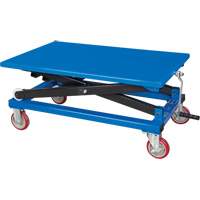 Manual Scissor Lift Table, 37-3/8" L x 23-5/8" W, Steel, 660 lbs. Capacity Ontario Packaging