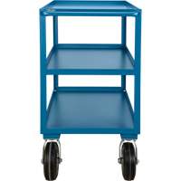 Outdoor Shelf Cart, 3 Tiers, 18" W x 39" H x 33" D, 1200 lbs. Capacity Ontario Packaging