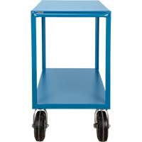 Outdoor Shelf Cart, 2 Tiers, 18" W x 39" H x 33" D, 1200 lbs. Capacity Ontario Packaging