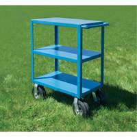 Outdoor Shelf Cart, 3 Tiers, 18" W x 39" H x 33" D, 1200 lbs. Capacity Ontario Packaging