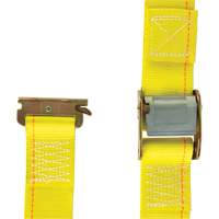 Heavy-Duty Utility Strap, Cam Buckle, 2" W x 12' L, 835 lbs. (379 kg) WLL Ontario Packaging
