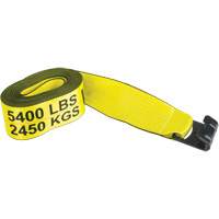 Tendeur d'arrimage logistique, Crochet plat, 30' , 4" , Charge d'utilisation max. 5400 lb (2449 kg) Ontario Packaging