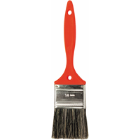 Go Bulk Oil Paint Brush, Natural Bristles, Plastic Handle, 1" Width NA182 | Ontario Packaging