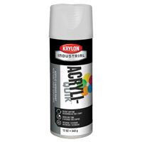 Industrial Acryli-Quik Lacquer, White, Gloss, 12 oz., Aerosol Can Ontario Packaging