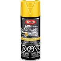 Farm & Implement Spray Paint, John Deere Yellow, High-Gloss, 12 oz., Aerosol Can Ontario Packaging