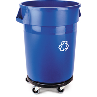 Contenant de collecte des d&eacute;chets recyclable Brute, Vrac, Plastique, 32 gal. US Ontario Packaging