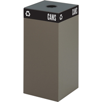 Contenants de recyclage de luxe, Vrac, Acier, 31 gal./31 gal. US NA730 | Ontario Packaging