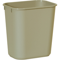 Soft Wastebasket, 14 Quarts, Plastic Ontario Packaging