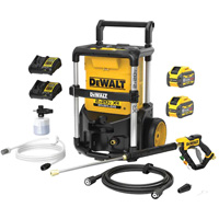 Ensemble de laveuse &agrave; pression avec moteur sans balai 2X20V MAX*, avec FLEXVOLT, &agrave; pile, 1600 PSI, 1,2 gal./min Ontario Packaging